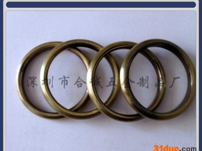 供应合诚鑫定做铜螺母 圆环型小五金  螺母