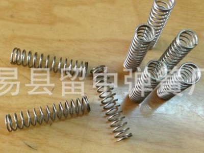 易县留中不锈钢涡卷压缩弹簧 定制加工机械五金压缩弹簧厂