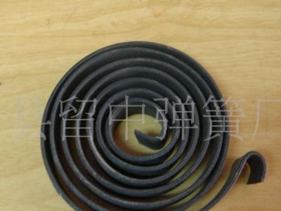 易县留中 钢板不锈钢扭转发条 定做非标弹簧五金涡卷弹簧厂家