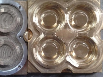 双志       杯盖模具 模具 纸浆餐具的专业定制铝合金模具 五金模具