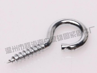 供应【雄图】 温州不锈钢羊眼螺丝钩 环保五金羊眼挂钩 规格齐全