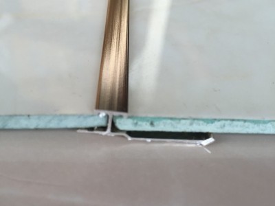 石纹板铝扣条　大理石纹铝封边　工字条　接缝 家具五金