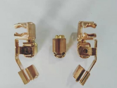 【文祥】LH-140 开关插座铜件  五金连续模具欢迎来定制