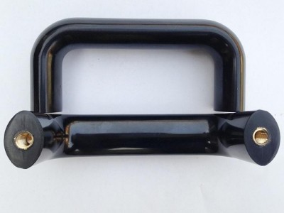 新品上市 五金U型L120拉手 椭圆拉手  风机提手  红色   黑色