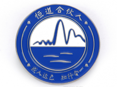 供应珐琅徽章,印刷胸牌,五金司徽