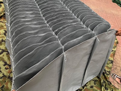 帆布格子袋   五金收纳袋  周转车格子袋   分格袋子