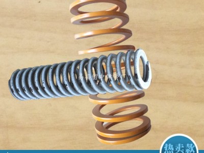 易县留中定制非标铍青铜压缩弹簧 多用途五金左旋压缩弹簧厂家