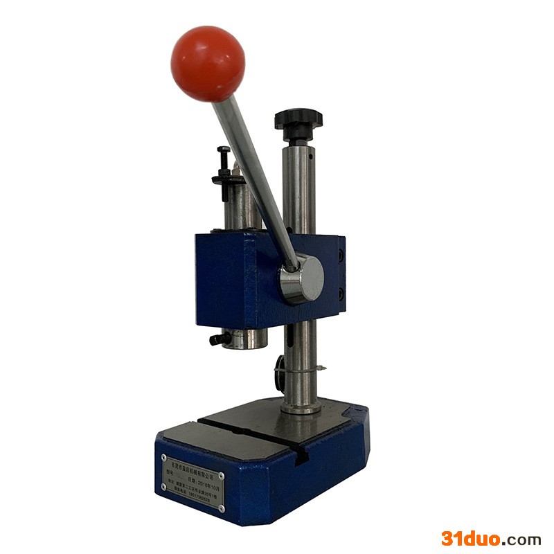 **精密手动压力机电子产品压接手压台五金铆压小型手扳冲床