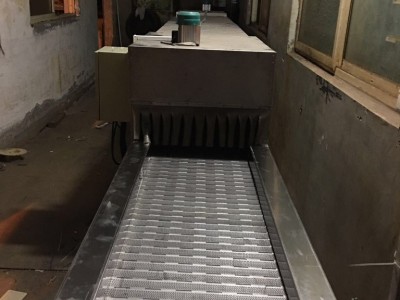 链板网带式~五金制品烘干机