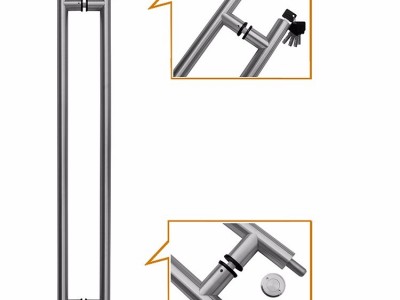 花键五金08D新品上市稳固防盗拉手锁304不锈钢五金配件**