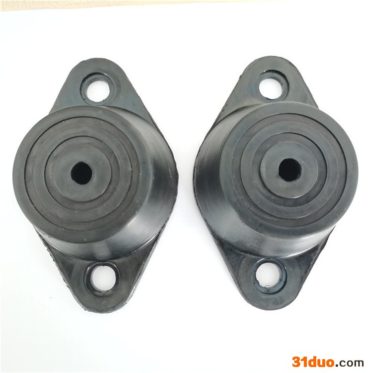 厂家生产橡胶机脚减震器 五金橡胶减震器 V型双外丝减震垫 机械缓冲减震器 汽车减震器