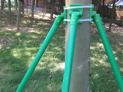 安驰 树木钢管支撑架 苗木防倒五金架 公路工程树木防倒支撑杆 可加工定制
