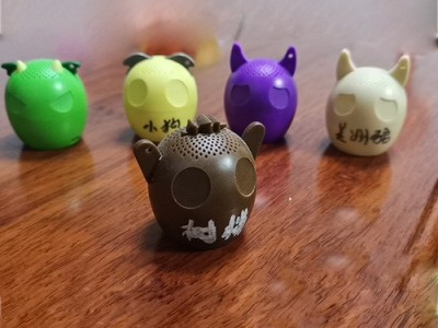 晨曦塑胶五金小音箱 音响小巧便携美观小音箱