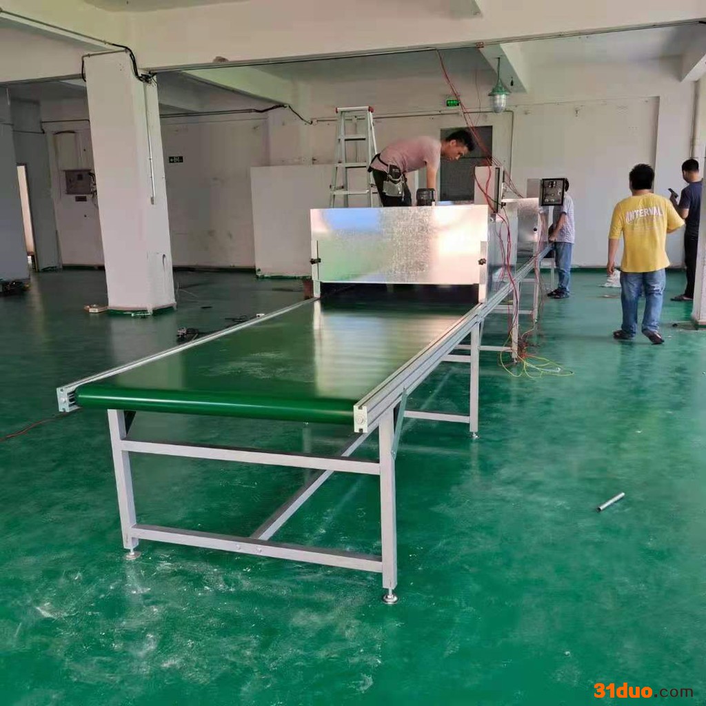 厂家烘干线 丝印流水线 高温网带线 塑胶五金件烤漆喷油线