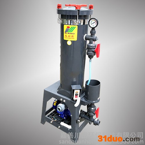 台湾三川宏CB2012耐强酸碱五金塑料电镀槽液电镀过滤器 铬酸过滤机