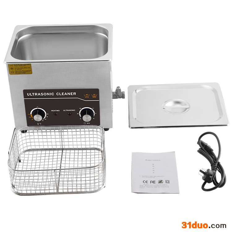 爱克米A10L 多功能超声波清洗机工业清洗机除油大功五金主板实验牙科眼镜