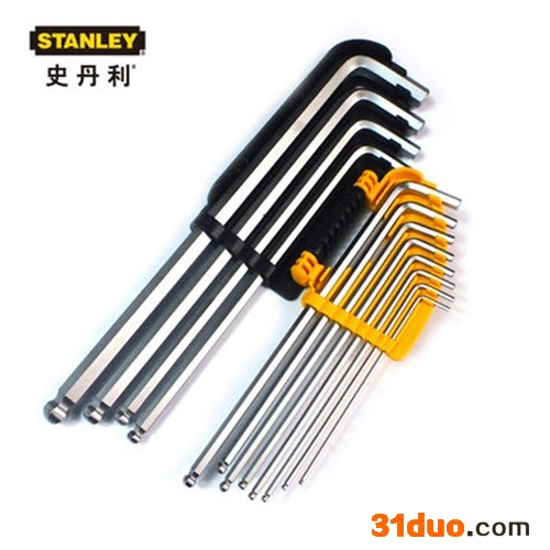 stanley/史丹利 12件套英制加长球头内六角扳手94-159-23批发五金