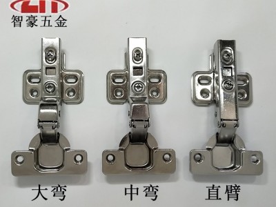拆装不锈钢液压铰链 拆装铰链 液压缓冲铰链 烟斗合页 橱柜五金铰链 3