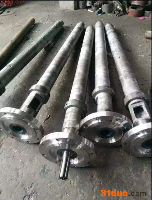 注塑机五金配件_挤出机螺杆\t_65熔喷布机单螺杆