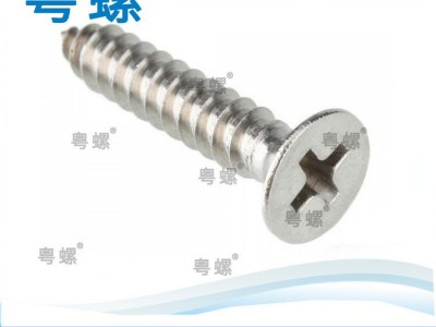 十字槽半沉头自攻钉 广州DIN7983 五金螺栓厂 粤螺小螺母