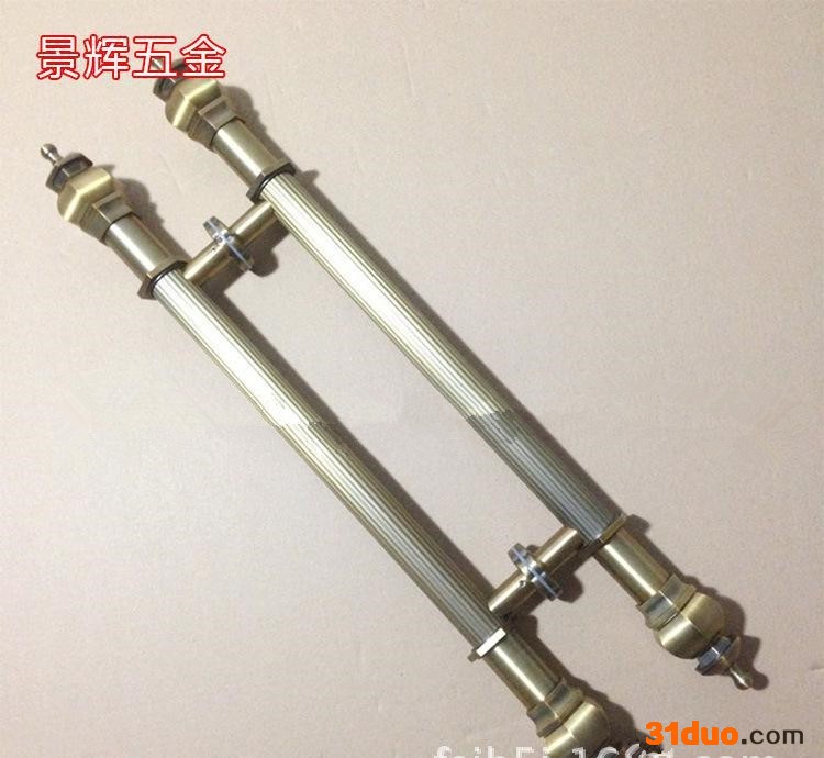 五金拉手玻璃门拉手不锈钢大门把手 酒店KTV会所大门拉手 仿古铜雕刻把手