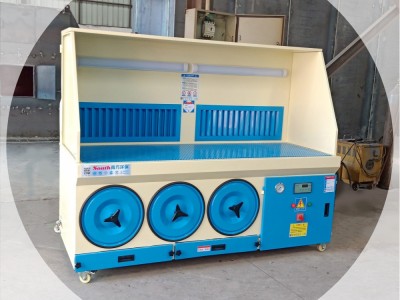 打磨车间专用防爆型除尘作业台 五金抛光电焊烟气净化吸尘工作台定制