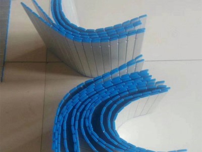 德康定制机床防护帘 数控机床铝合金防护帘 导轨防尘帘