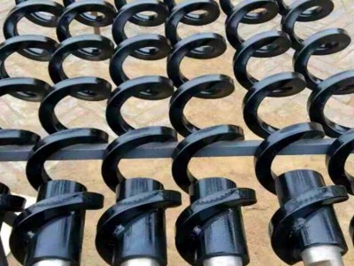 中特机床φ90机床螺旋杆制作厂家方钢式机床排屑杆叶片排屑杆  螺旋排屑机主要用在这些机床上