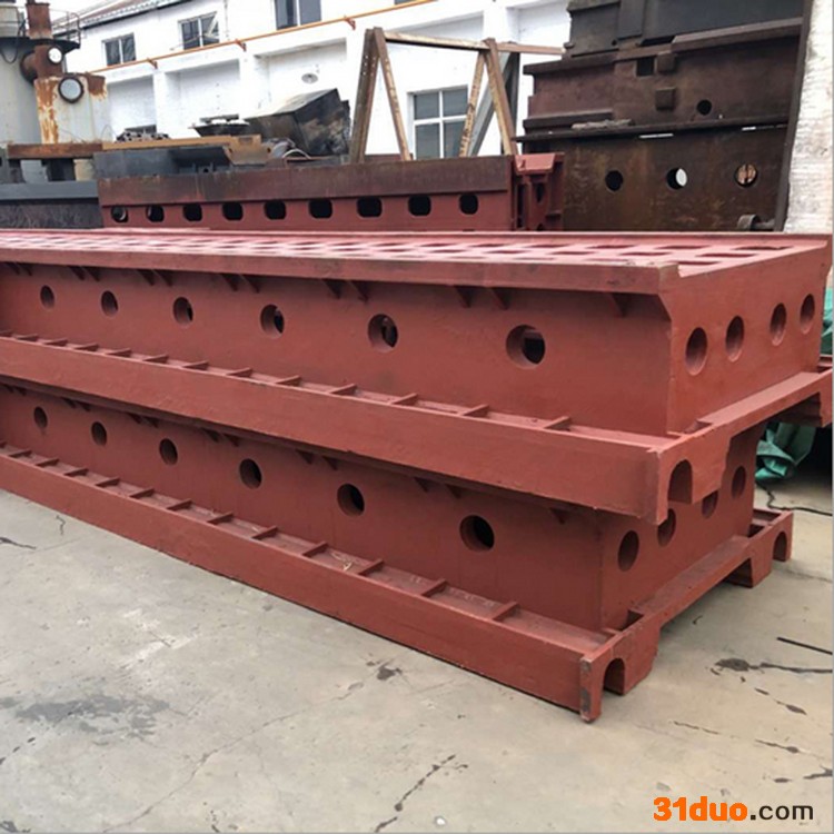 来图加工 德盛机床铸件 机床工作台 机床床身-支持定做