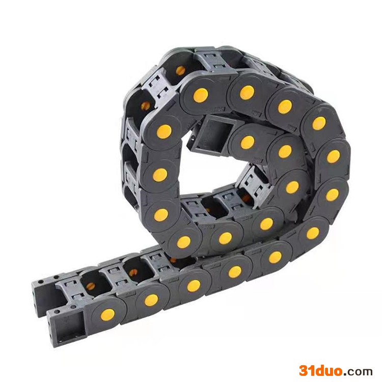 嘉隆机械20系列 机床拖链    塑料拖链      全封闭尼龙拖链