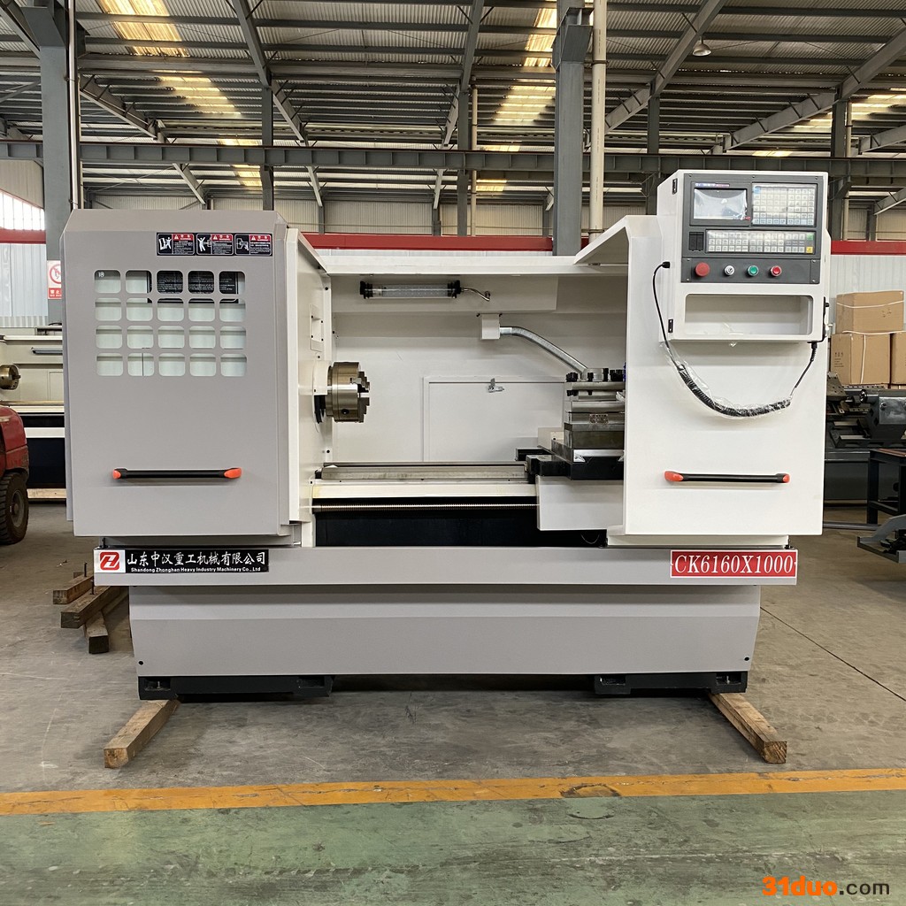 数控仪表车床 CK6160数控车床  平床身硬轨车床价格 山东中汉机床厂家