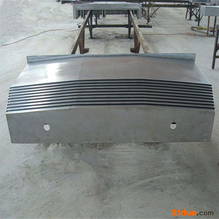 龙门铣床移动护板 卧式加工中心YX轴整套导轨盖板 数控机床钢板防护罩 越进批发