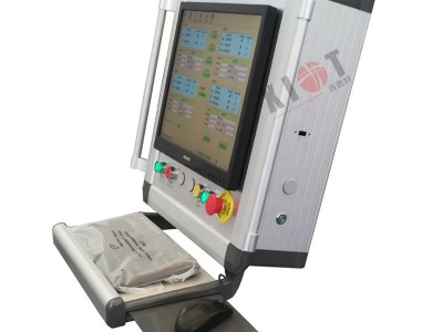 东莞厂家数控机床摇臂吊臂控制箱移动旋转7寸屏10寸支架触摸屏悬臂操作箱