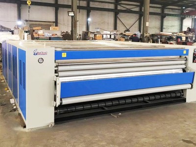 海豚YPA宾馆酒店布草洗涤厂后整理设备 全自动床单折叠机床单烫平机