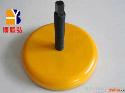 博毅弘s78-7系列减震垫铁 机床防震垫脚 车床缓冲顶杆式绿色黄色