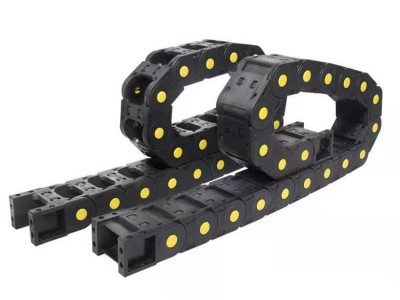 嘉隆机械25*75 塑料尼龙拖链  K25机床拖链  坦克链条