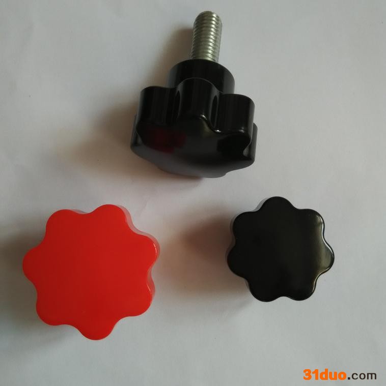 梅花机床手柄 五角星型把手 M8*20 耐温 梅花把手规格多种