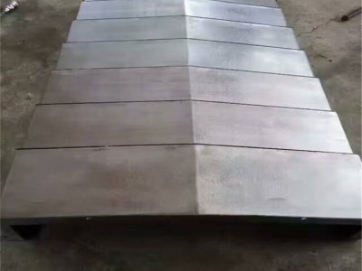 德康现货伸缩式钢板防护罩  不锈钢钢板防护罩 数控机床防护罩定制销售