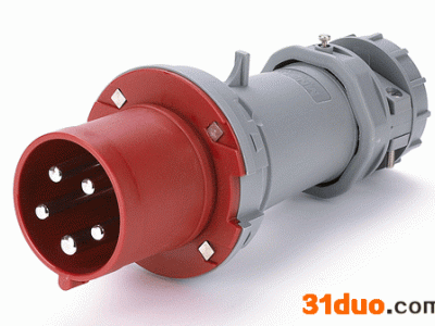 16A 5P 防水工业插头 美式插头 欧规插头 转换插头