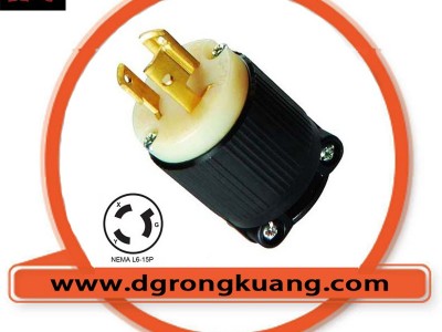 供应NEMA插头 防脱落工业插头 发电机插头