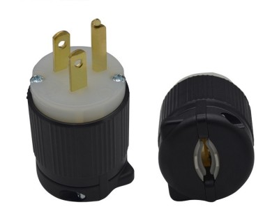 yuadonYD515P NEMA5-15P插头 UL认证美式插头插座连接器 工业插头