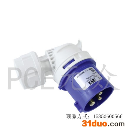 PCE转角插头 8013-6 防水工业插头