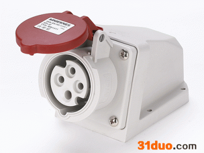 32A 4P 防水工业插头插座 防水插座 工业明装插座 英式