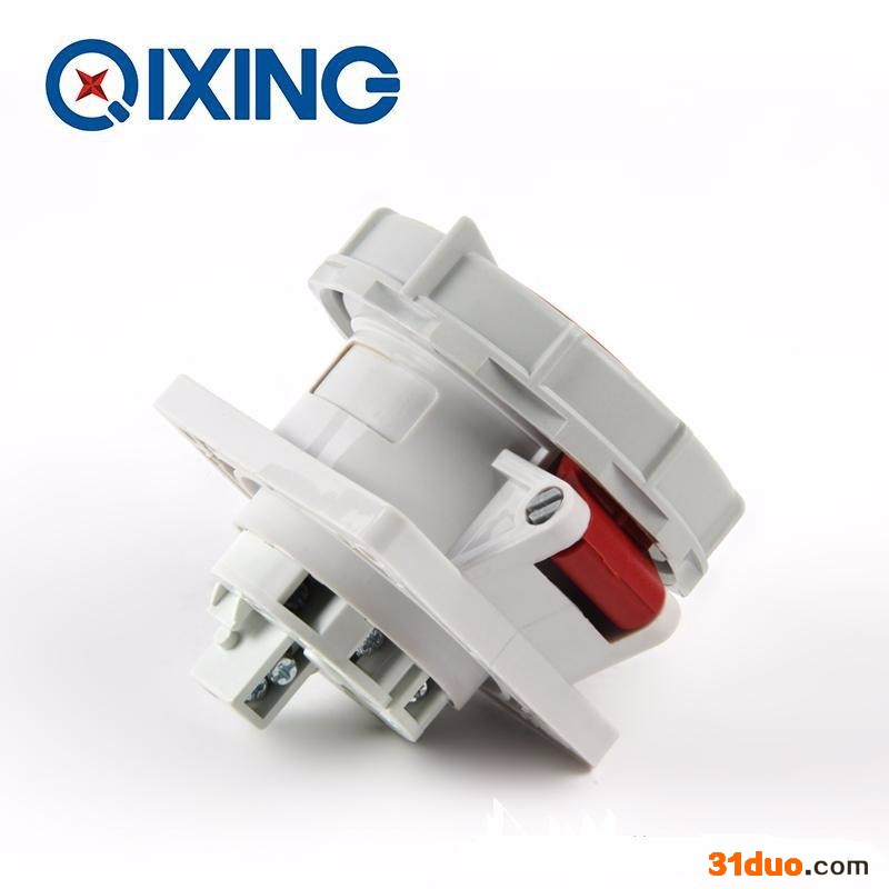 启星/QX QX228 工业插头插座防水暗装直插座