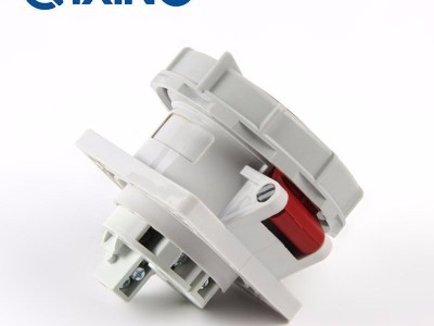 启星/QX QX228 工业插头插座防水暗装直插座