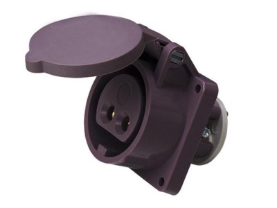 低压插座 20-25V低压 2孔16A 工业插头插座 直销