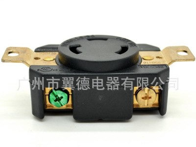 20A250V美式三孔工业插头插座 NEMA YD630R