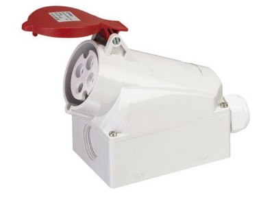 直销 领臻电气防水插头 工业插座插头 3芯16A 230V