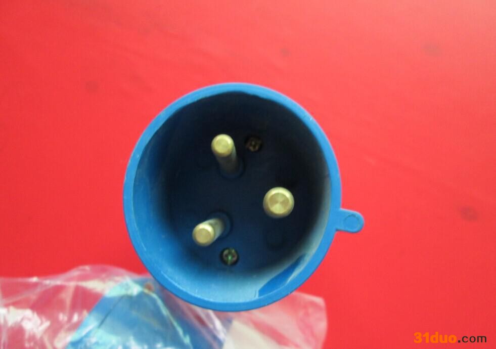 航空工业插头  AC220V    3芯32A    （ 023/123）