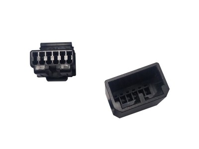 **LEY9798-6P-11工业级胶壳 汽车束线公母壳阻火连接器 汽车连接器 6孔公母壳插头